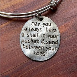 Beachy Bangle Bracelet